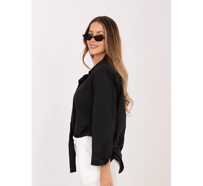 Koszula IT KS model 22074653 czarny - FPrice Koszula IT KS model 22074653 czarny - FPrice