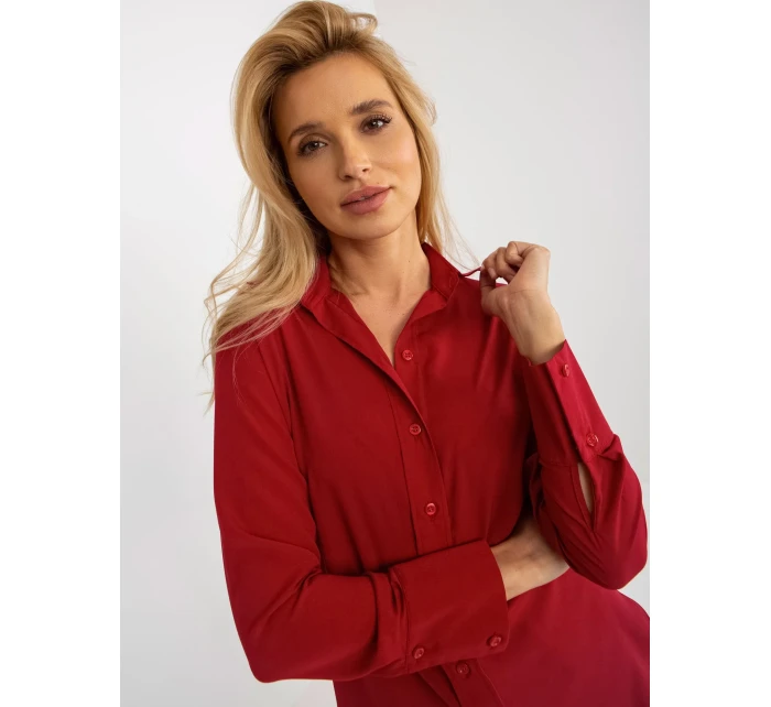 Dámská košile LK KS model 18171347 kaštanová - FPrice