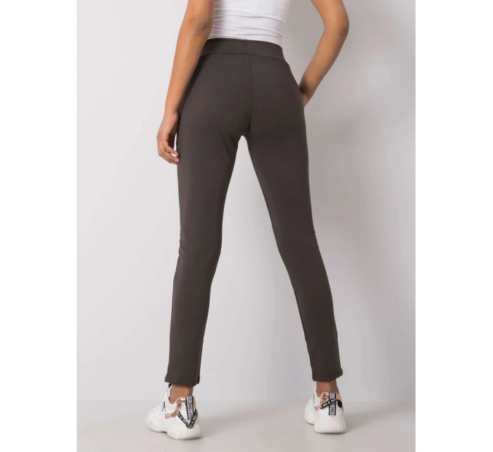 Tepláky RV DR 5405.04X tmavá khaki