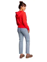 model 17636580 Zavinovací svetr s kapucí černý - BeWear