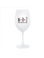 MÁM DOKONALOU ŽENU - bílá  sklenice na víno 350 ml