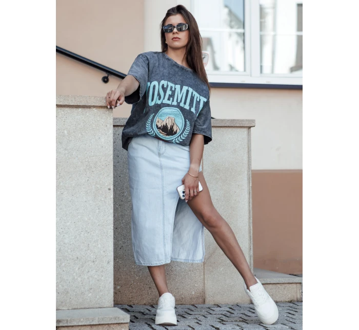 Modrá džínová sukně by Dstreet model 21978417 - FashionStreet