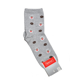 Dámské ponožky Milena 0200 Káva 37-41