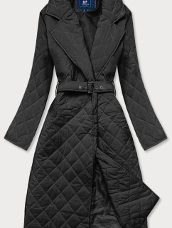 Černá prošívaná bunda s límcem model 17695069 - Ann Gissy