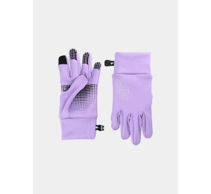 Dětské pletené rukavice s dotykovým displejem 4F Junior 4FJWAW24AGLOU068-52S