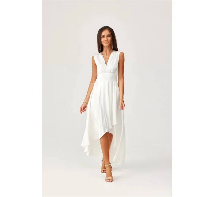 Večerní šaty SUK0410 bílé - Roco Fashion