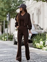 Dámská 3 dílná sada Lissa Tmavě hnědá - LaBalancia