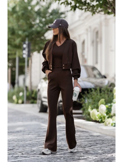 Dámská 3 sada Tmavě hnědá  model 21399710 - LaBalancia