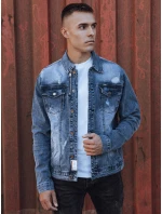 Pánská modrá džínová bunda FashionStreet TX4853