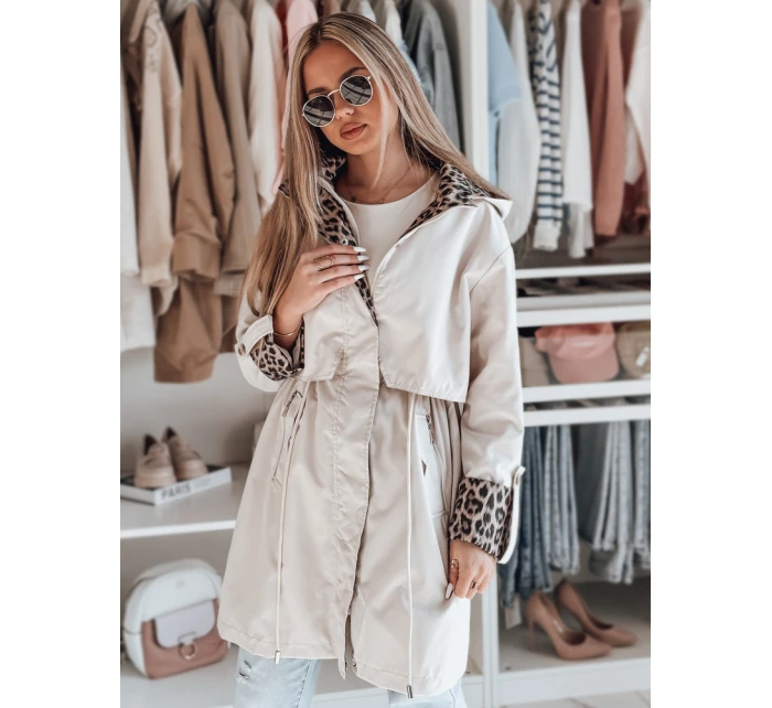 Dámská přechodná bunda PANTER bílá FashionStreet TY4802