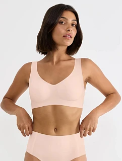 Dámská podprsenka ZERO Feel 2.0 Bralette - PINK - růžové 00DM - SLOGGI