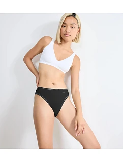 SLOGGI GO CRUSH – 3× tanga s vysokým výstřihem z organické bavlny Sloggi