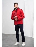JN 1000 Pánská 3vrstvá zimní softshellová bunda model 22494761 red - Daiber JN 1000 Pánská 3vrstvá zimní softshellová bunda model 22494761 red - Daiber