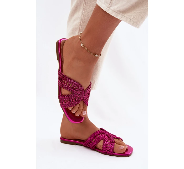 Dámské ploché fuchsiové model 22067128 - Boto Dámské ploché fuchsiové model 22067128 - Boto