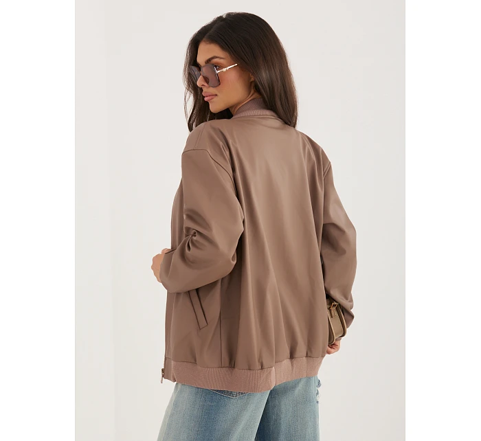 Kurtka LK KR model 22076930 ciemny bezowy - FPrice Kurtka LK KR model 22076930 ciemny bezowy - FPrice