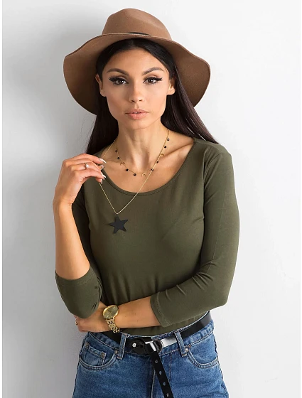 Bluzka RV BZ model 21153727 khaki - FPrice
