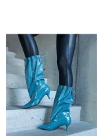 Boty na podpatku model 204742 Solea Boty na podpatku model 204742 Solea