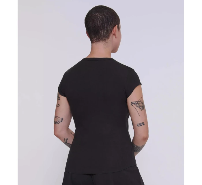 sloggi GO Ribbed T-Shirt - BLACK - SLOGGI BLACK - SLOGGI sloggi GO Ribbed T-Shirt - BLACK - SLOGGI BLACK - SLOGGI