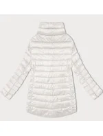 Dámská prošívaná bunda v barvě ecru se stojáčkem model 21042285 - MINORITY