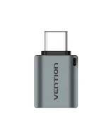 Vention USB-C na USB-A USB 3.0 OTG adaptér šedý z hliníkové slitiny