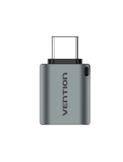 Vention USB-C na USB-A USB 3.0 OTG adaptér šedý z hliníkové slitiny