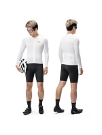 model 22114135 Cyklistický dres s dlouhým rukávem Diamond velikost XS bílý - Rockbros