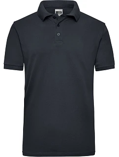Daiber JN 801 Pánské pracovní piqué polo z těžké bavlny 02.0801 carbon