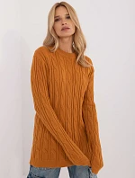 Jumper AT SW 2343.88 tmavě žlutý