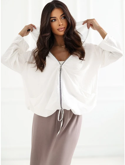 Bluza IT BL model 22267696 ecru - FPrice Bluza IT BL model 22267696 ecru - FPrice