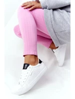 Dámské módní tenisky Big Star - bílé/černé Dámské módní tenisky Big Star - bílé/černé