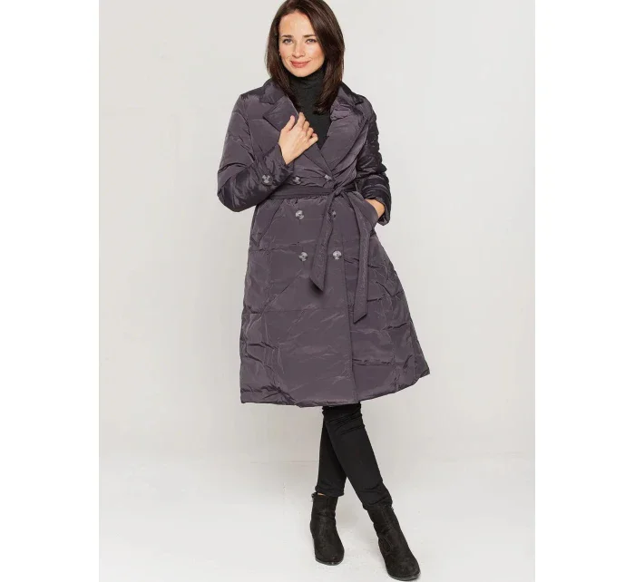 Dámská kabát BLH201033FX šedý - PERSO