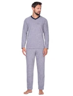Pánské pyžamo model 20592982 grey - Regina Pánské pyžamo model 20592982 grey - Regina