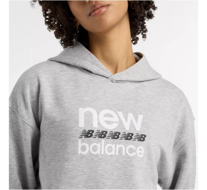 Mikina New Balance Sport Graphic French Terry HO W WT51519AG dámské Mikina New Balance Sport Graphic French Terry HO W WT51519AG dámské