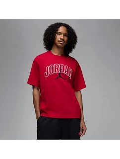 Pánské tričko Air Jordan Brooklyn Arch Logo Gym Red - IB7347-687