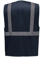 Yoko HVW 801 Hi-Vis multifunkční vesta 79.W801 navy