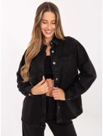 Košile D80026BI11280B158 černá