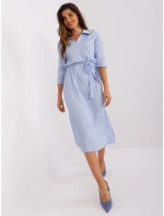 Sukienka LK SK 509342 1.51P jasny niebieski