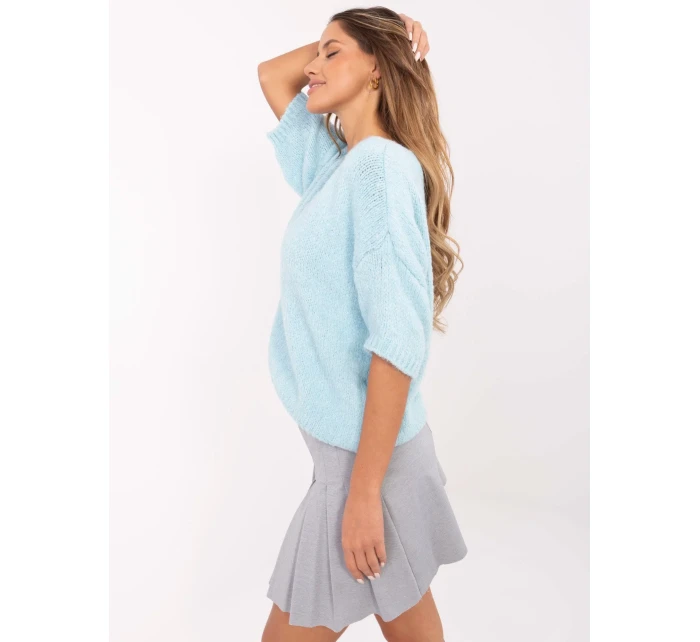 Sweter MI SW model 20849224 jasny niebieski - FPrice