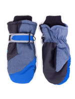 Dětské zimní lyžařské rukavice Yoclub REN-0212C-A110 Blue
