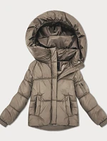 Dámská přechodná bunda oversize S'West beige (B2003-12)