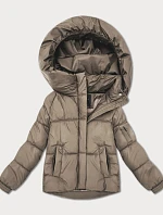 Dámská přechodná bunda oversize S'West beige (B2003-12)