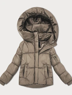 Dámská přechodná bunda oversize S'West beige (B2003-12)