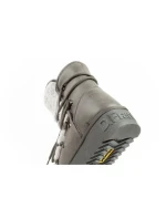 snow boots dámské zimní módní model 21405954 zateplené šedé dámské - D.Franklin