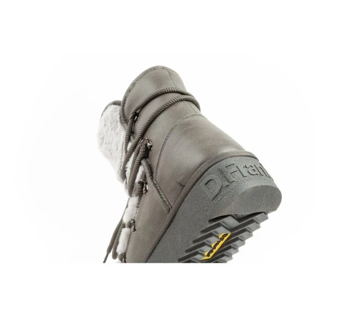 snow boots dámské zimní módní model 21405954 zateplené šedé dámské - D.Franklin