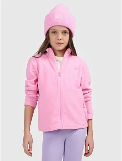 Dívčí fleece s kapucí model 22071473 - 4F
