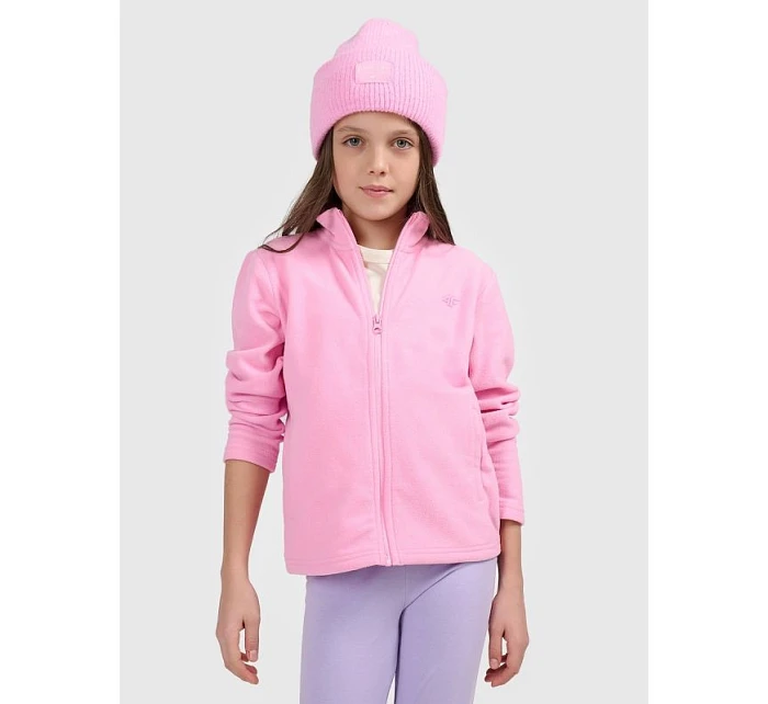 Dívčí fleece s kapucí model 22071473 - 4F