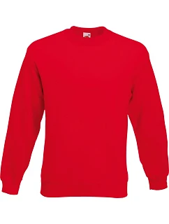 Fruit of the Loom Premium Set-In Sweat Pánská mikina 16.2154 red
