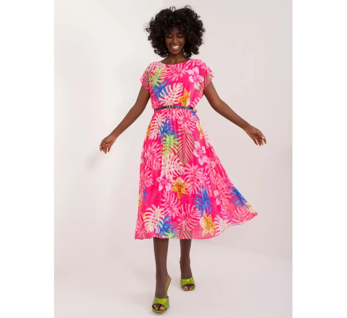 Šaty DHJ SK 8839 3.30 tmavě růžová