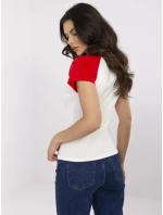 Tričko NM TS model 21015052 bílé a červené - FPrice