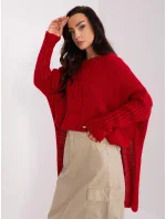 Jumper TW SW BI 559.45 tmavě červená